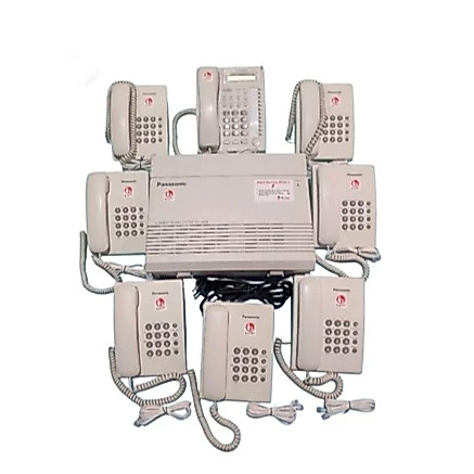Paket PABX Panasonic KX-TES824 + 7 Pesawat Telepon