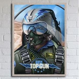 POSTER ART TOP GUN FBBOOK