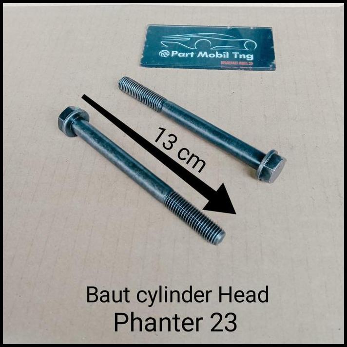 GRATIS ONGKIR BAUT CYLINDER HEAD DEKSEL ISUZU PANTHER 2300 CHEVROLET LUV DIESEL 