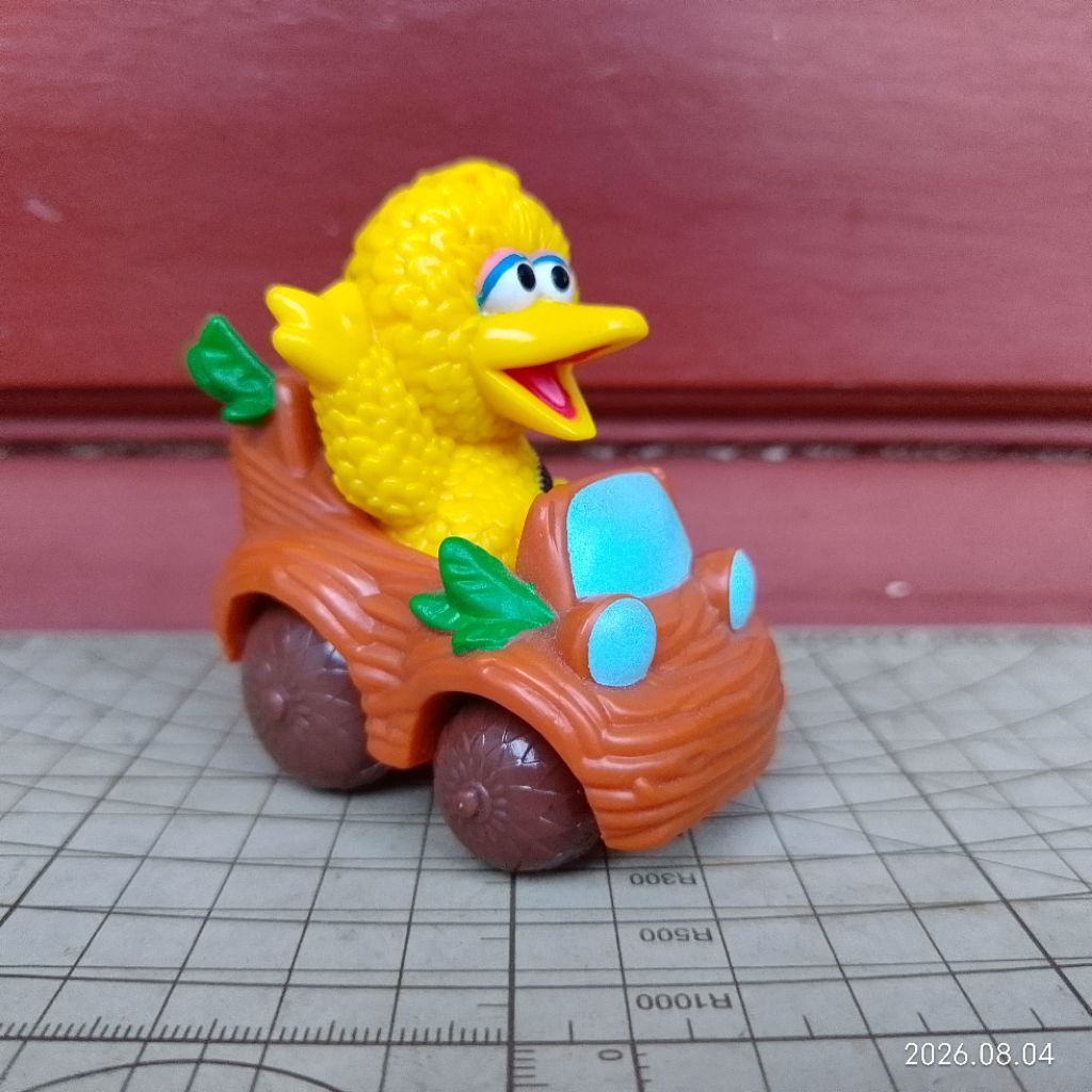 hasbro sesame street big bird yellow mainan anak jalan sesama