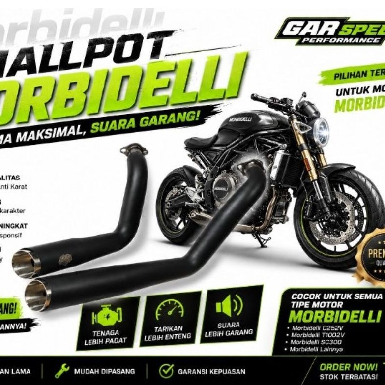 Knalpot Custom Morbidelli