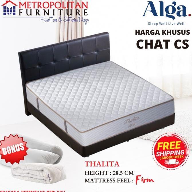 Kasur Springbed ALGA Thalita Spring bed Full Set