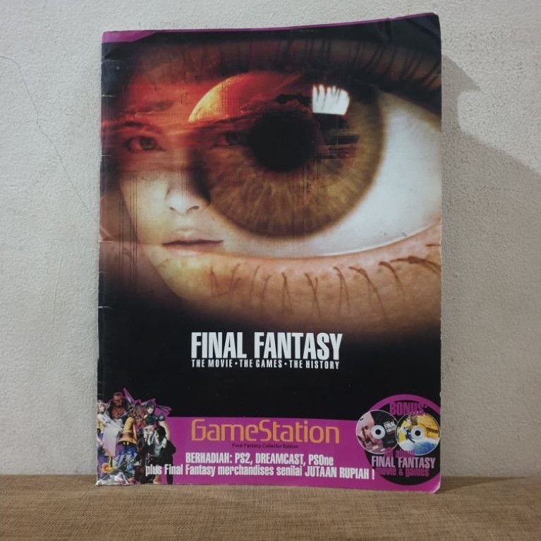 Majalah Game Lokal Gamestation Edisi Khusus Final Fantasy