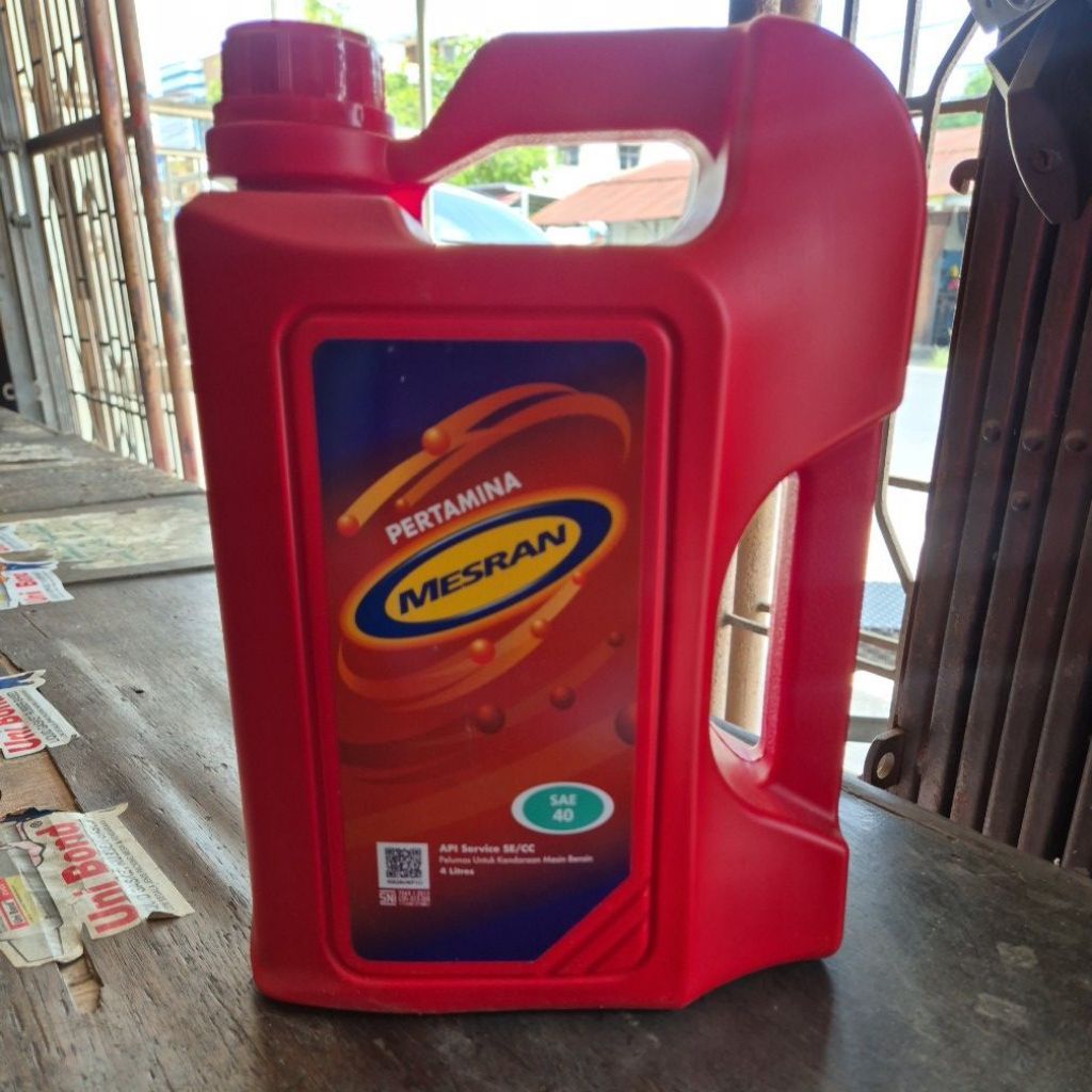 Oli Pertamina Mesran  4 Liter SAE 40