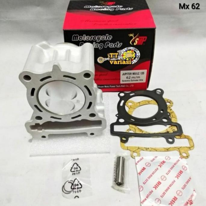 YSMP ceramic cylinder kits/Blok Seher 62mm MotorJUPITER MX 135