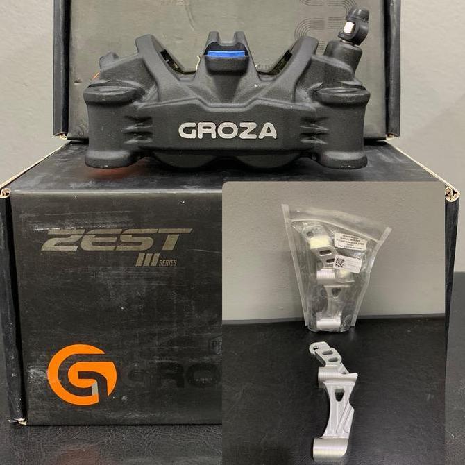 Kaliper Rem Depan Groza Zest Monoblok Disc Brake 260mm Yamaha NMAX