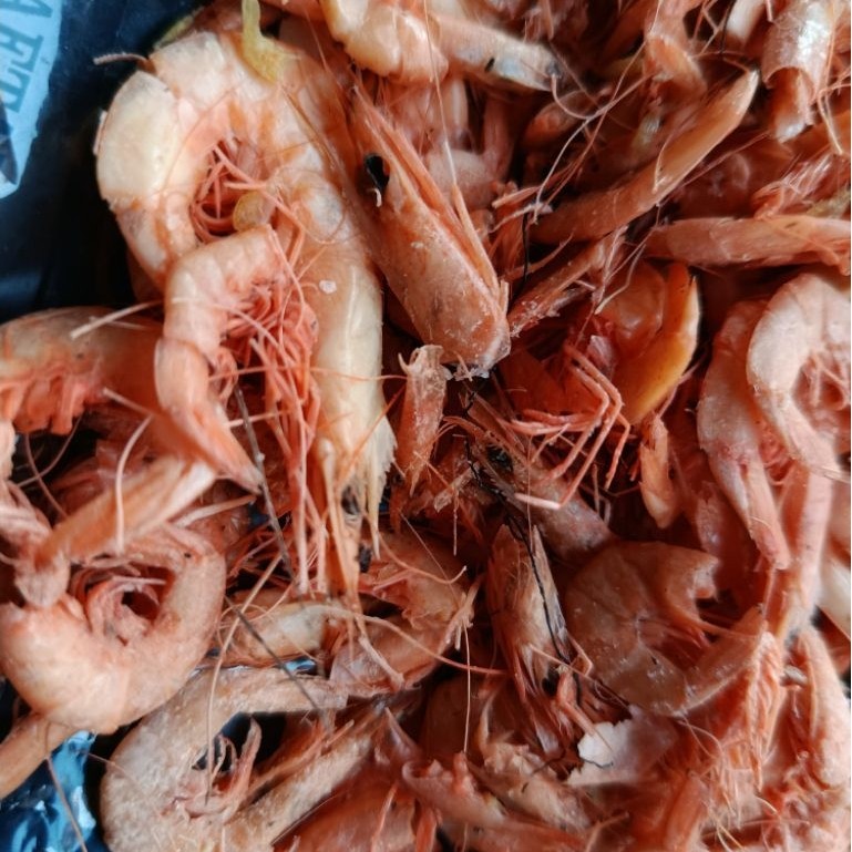 Udang kering berkulit | Ikan asin udang 250 gram | Ikan asin Ebi kering