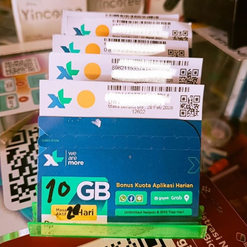 KARTU PERDANA XL 10 GB