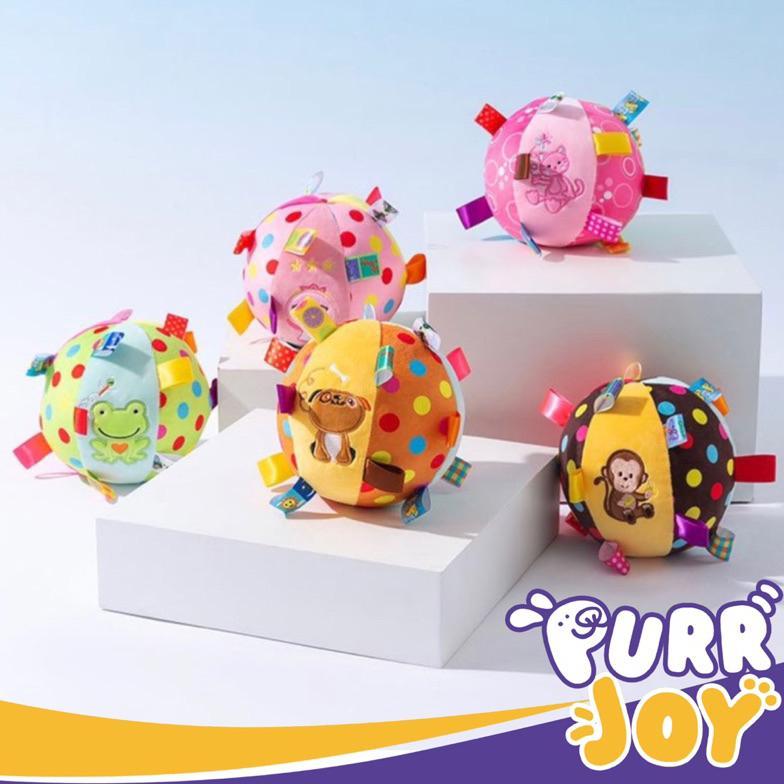 PURRJOY Boneka Bola Lonceng Mainan Anjing / Boneka Bola Mainan Anjing / Boneka Mainan Anjing / Maina