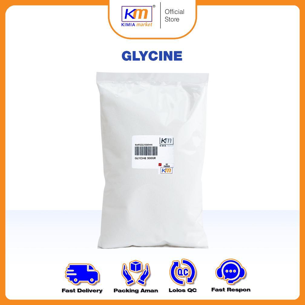 [KANNA] Glisin Food Grade ukuran 500gr / Asam Aminoetanoat Food Grade / Glycine 500gr / Pelembut Ras