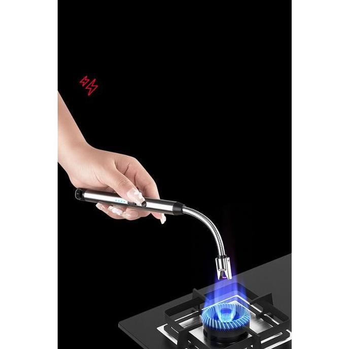 Indotour- Lay Pemantik Elektrik Pemantik Listrik Usb Type C Rechargeable Pemantik Elektrik Fleksibel