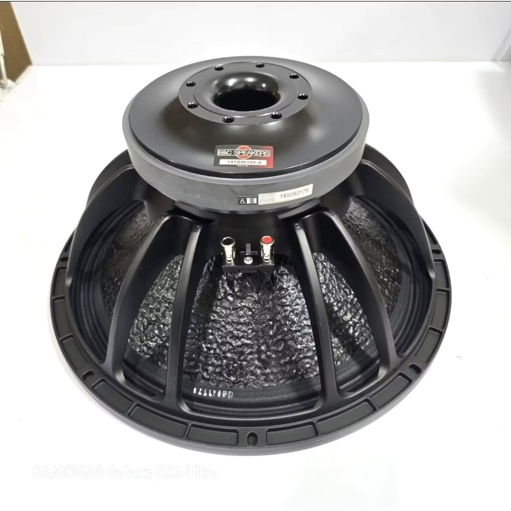 Speaker Component B&C BNC 18TBW100 18inch Voice Coil 4inch Subwoofer Komponen 18 TBW100