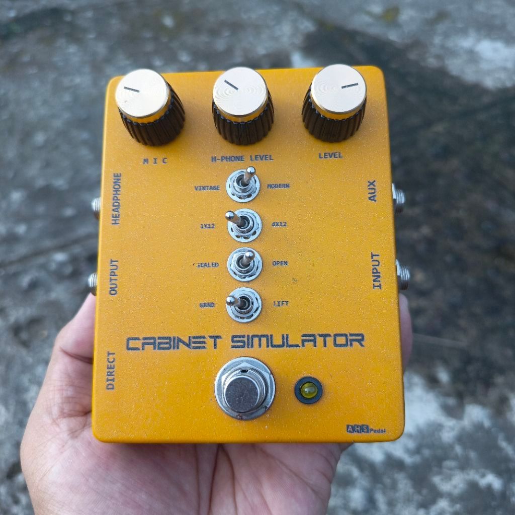 Cabinet Simulator Analog Cabsim AHS Pedal