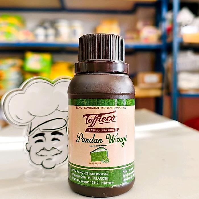 Toffieco Pandan Wangi 100Gr / Pasta Pandan Wangi Toffieco 100Gr / Toffieco Pandan Pasta 100Gr
