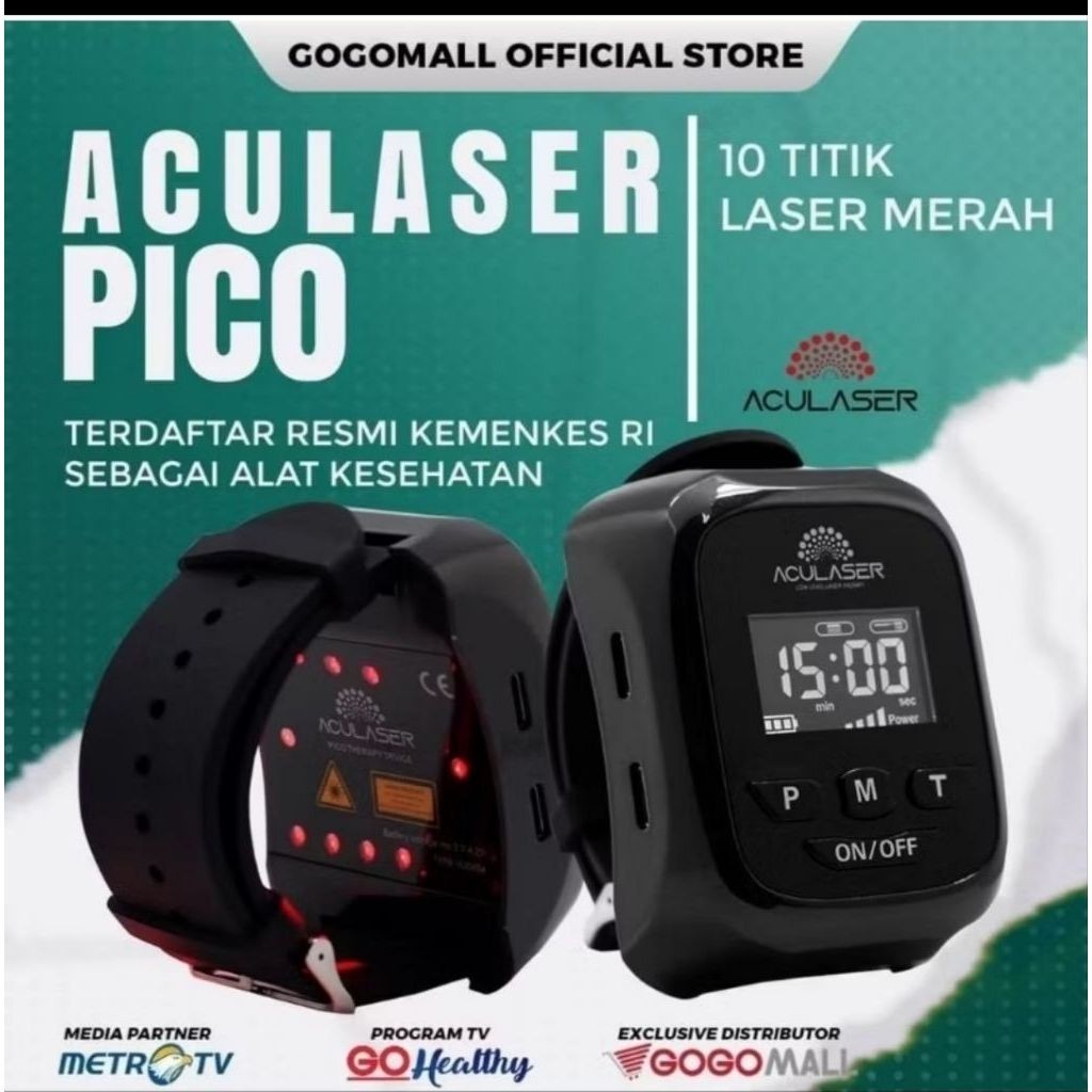 ACULASER PICO - ALAT Trapis Stroke Teknologi Low Level Laser terbaru