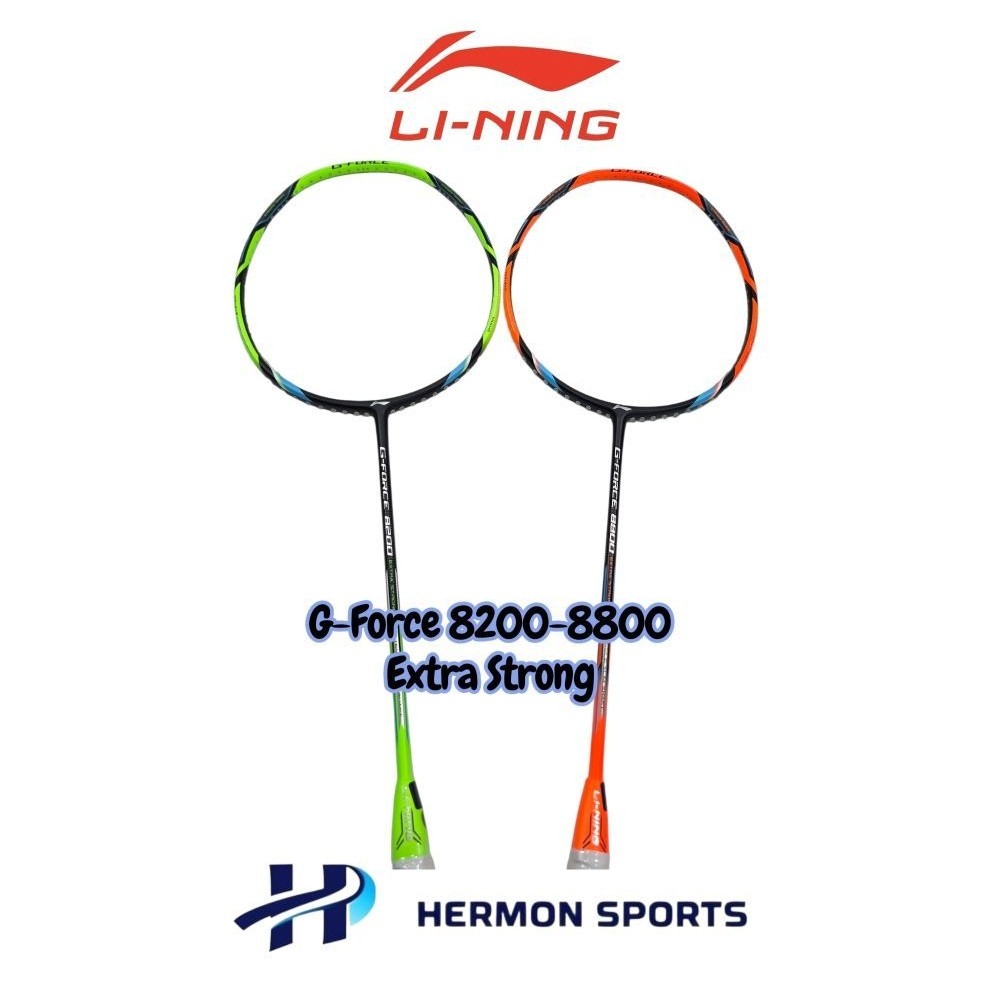 Raket Badminton Lining G-Force 8200-8800 Extra Strong