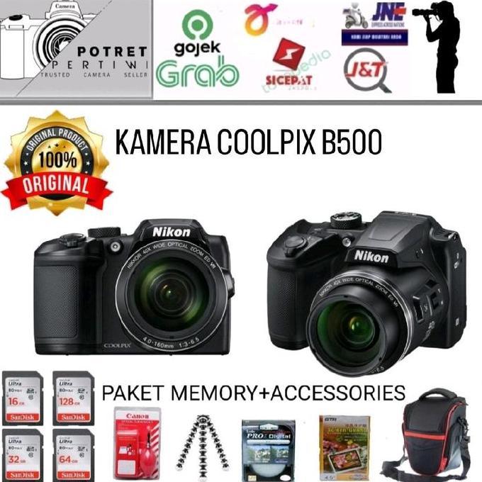 BERKAH_GROSIRGSN - NIKON COOLPIX B500 / KAMERA POCKET NIKON COOLPIX B500 / KAMERA NIKON