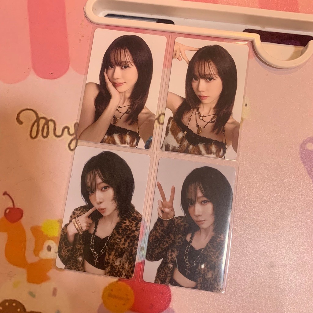 ready official photocard winter aespa part 1 kim minjeong tc synk line jp