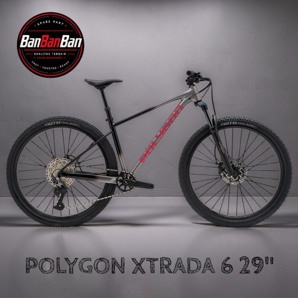 SEPEDA MTB POLYGON XTRADA 6 29" 12 speed TERBARU FREE HELM GARANSI RESMI
