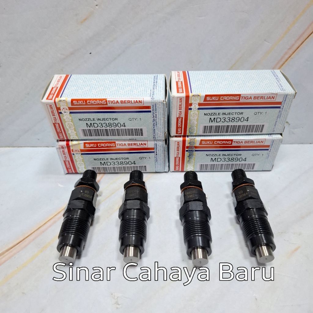 Nozzle Nosel Noksel Nozel Injection Injektor Injeksi Mitsubishi L300 L200  Kuda Diesel Solar 4D55 4D