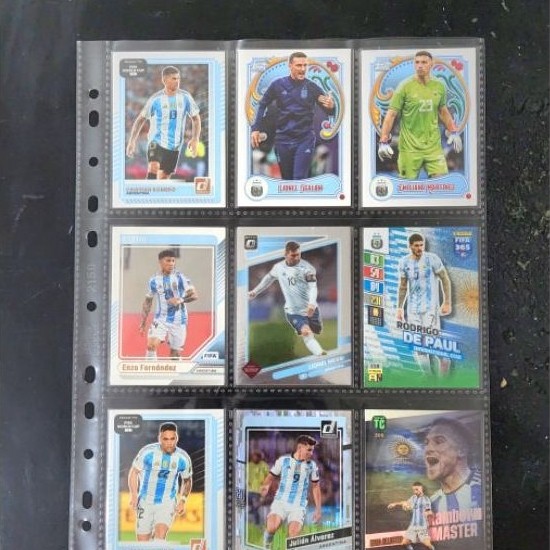 Kartu Bola Pemain Argentina / Tim Argentina / Argentina Players / Argentina Team