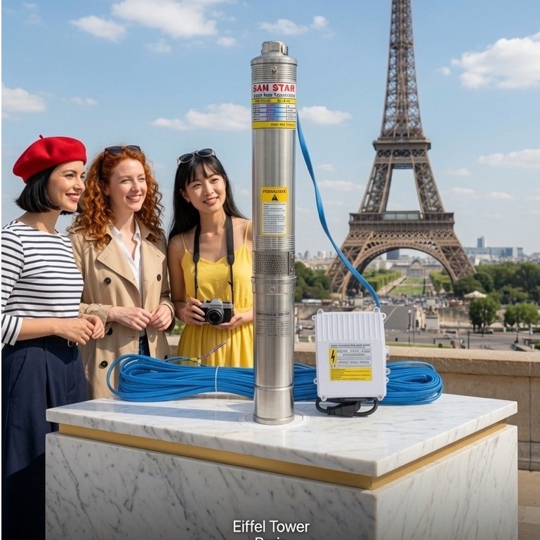 SAN STAR submersible 2,5 dim 0,25 hp
