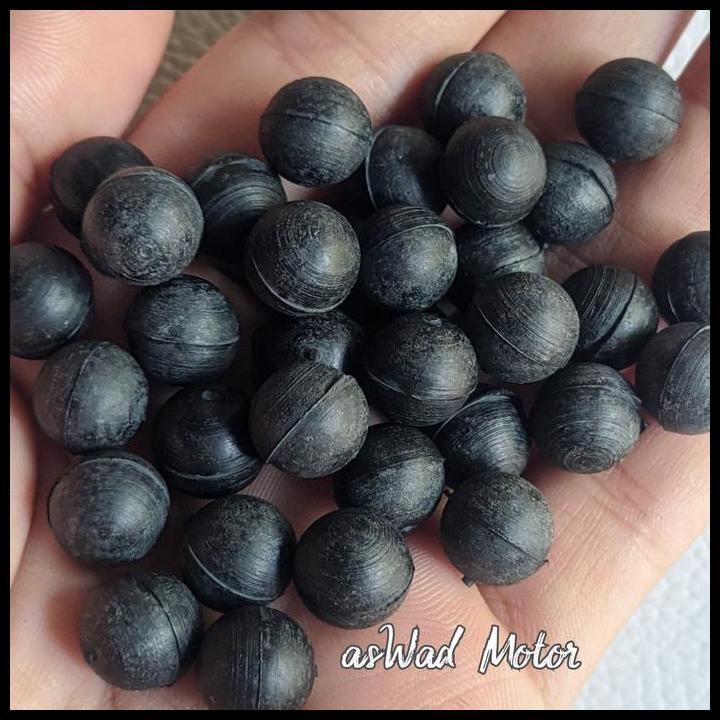 TERBARU 10PCS GOTRI KARET 10MM PELOR KARET MIMIS UNIVERSAL DIAMETER 1 CM