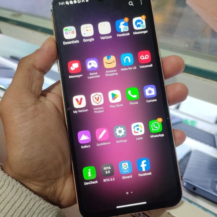 LG V60 THING SNAPDRAGON 865  5G SINYAL PERMANEN