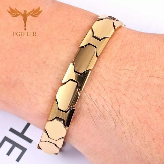 gelang tungsten germanium kesehatan terapi pria wanita glod