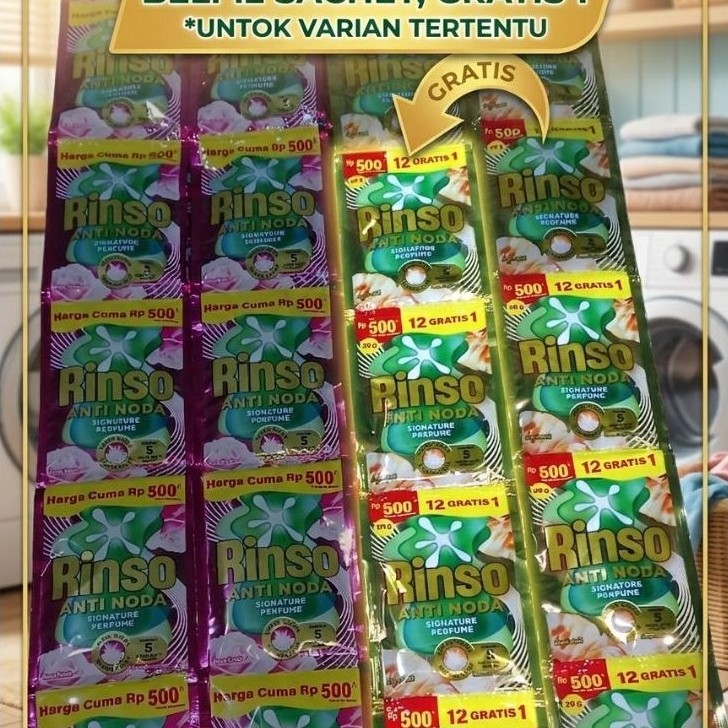rinso cair sachet500