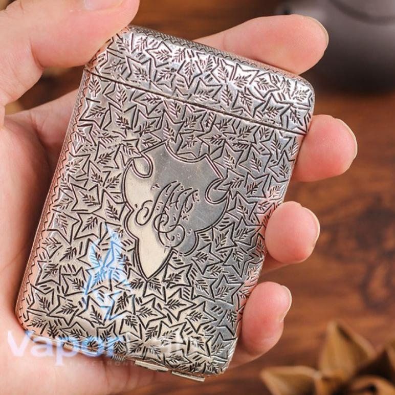 kotak tempat rkk vintage metal cig case peaky blinders viral Termurah