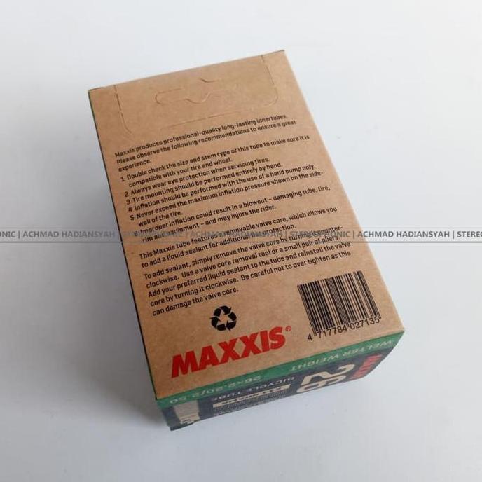 Promo Ban Dalem Maxxis 26 x 2.50 pentil kecil Presta Valve Ban Maxxis 26 Diskon