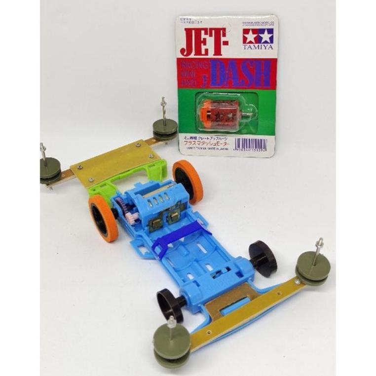 TAMIYA SLOOP CHASSIS SUPER 1 + DINAMO JET DASH Termurah