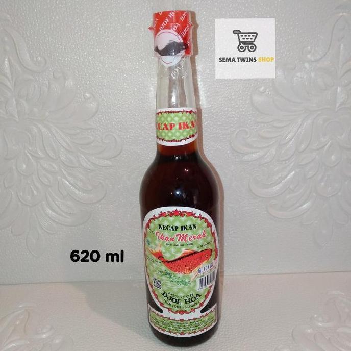 Kecap Ikan Djoe Hoa 620ml - Cap Ikan Merah 620 ml