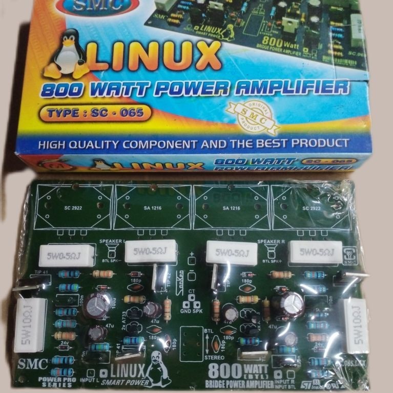 kit driver power ampli 800w linux