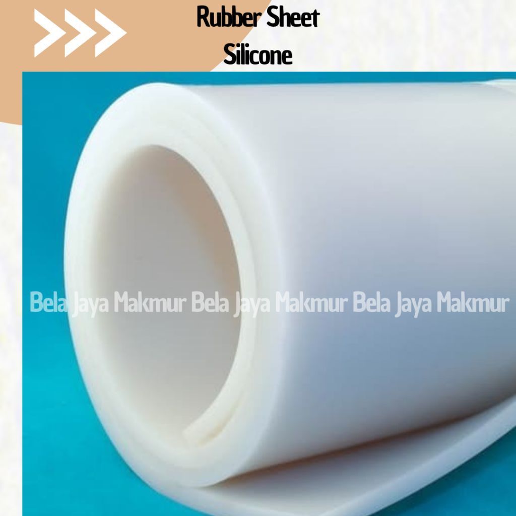 Rubber Sheet Tebal 4mm 40x100cm/Rubber sheet silicone