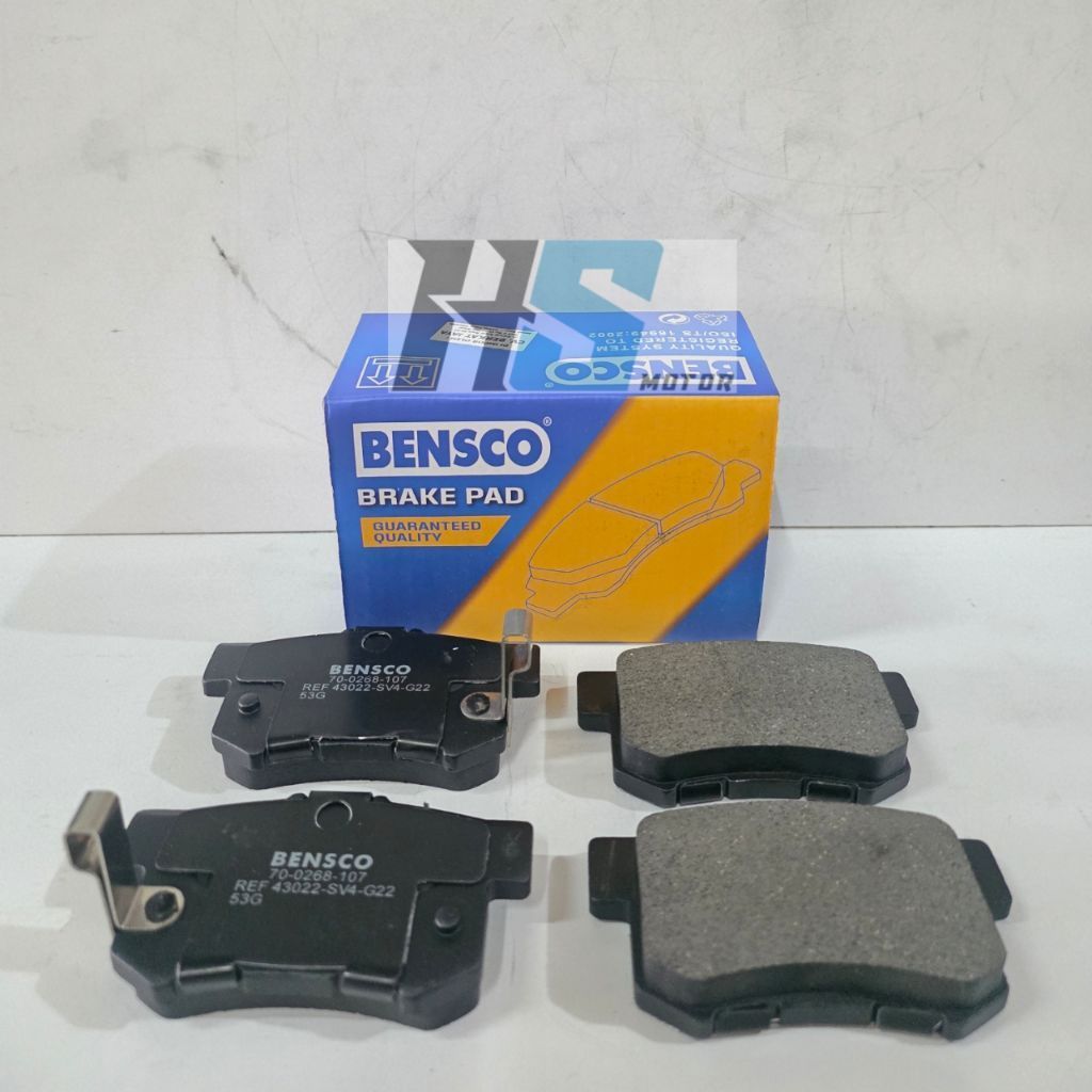 BRAKE PAD CAKRAM BELAKANG KAMPAS REM BELAKANG MOBIL HONDA NEW CRV GEN 2 ODYSSEY 2.4 STREAM 2.0 ACCOR