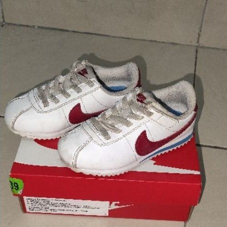 Sepatu Anak Nike Cortez Second Bekas uk 25