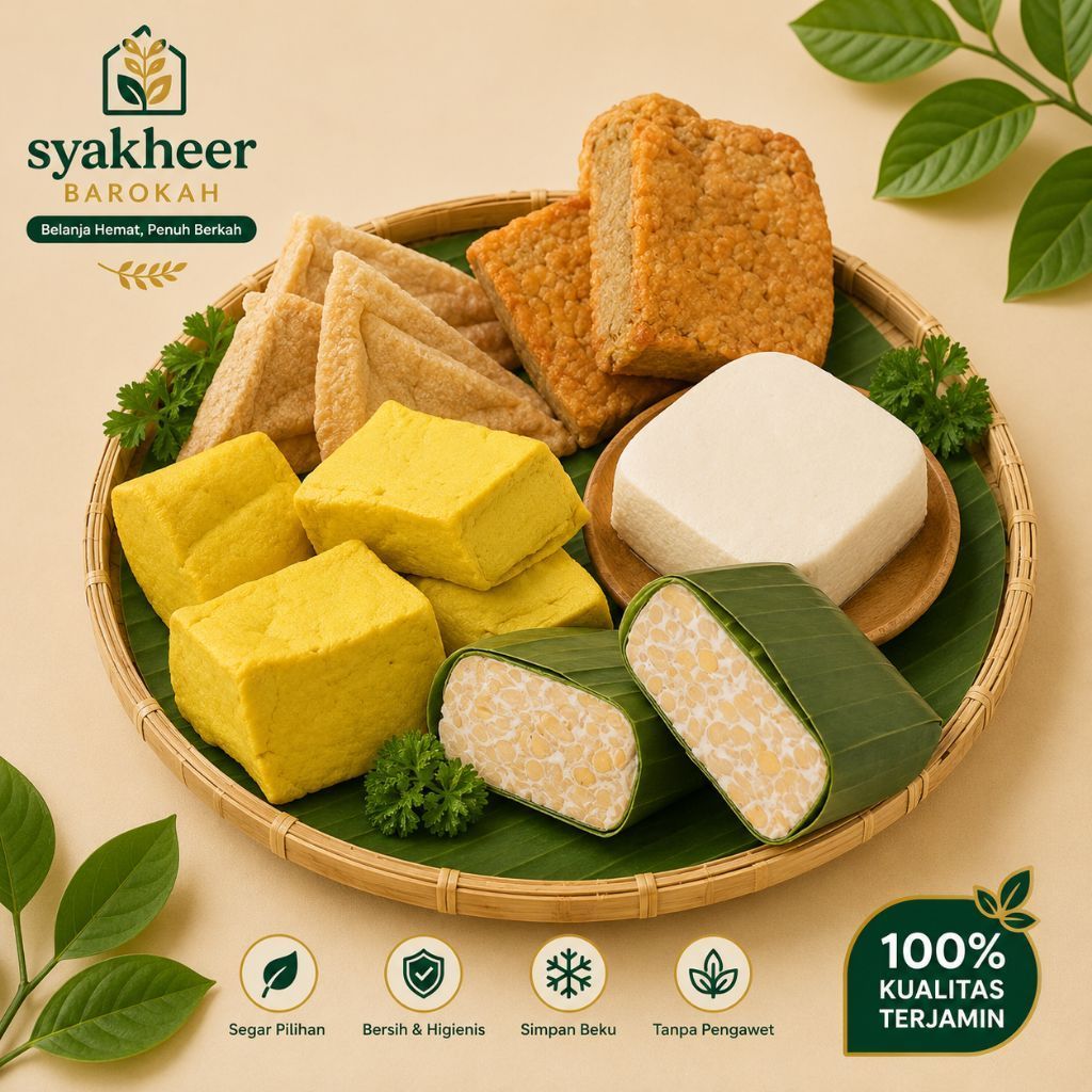 Aneka Tahu Tempe Oncom Segar | Tahu China Putih Bandung Sumedang  Fresh Pilihan