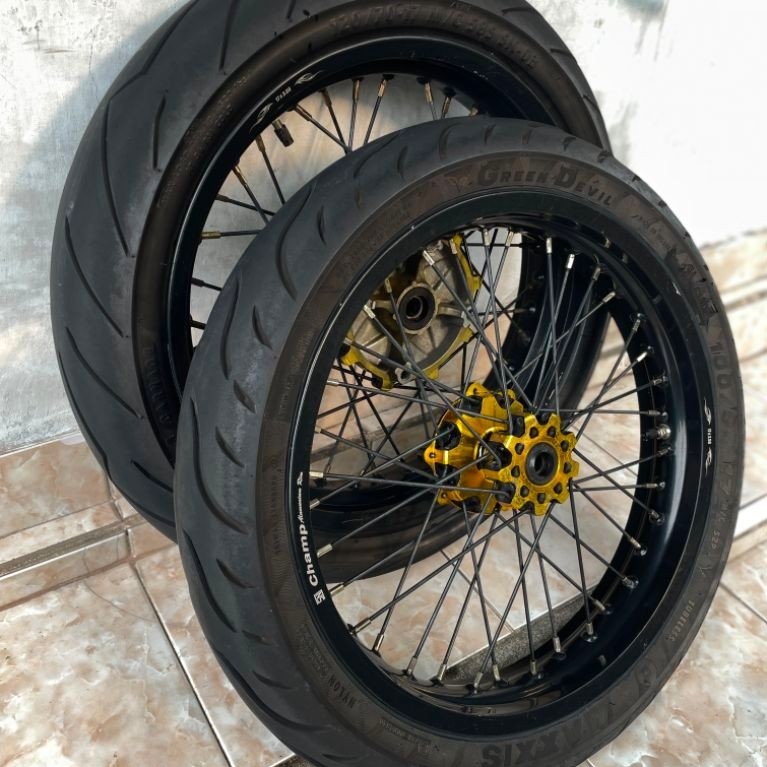 velg wheelset supermoto 250-300 pnp crf