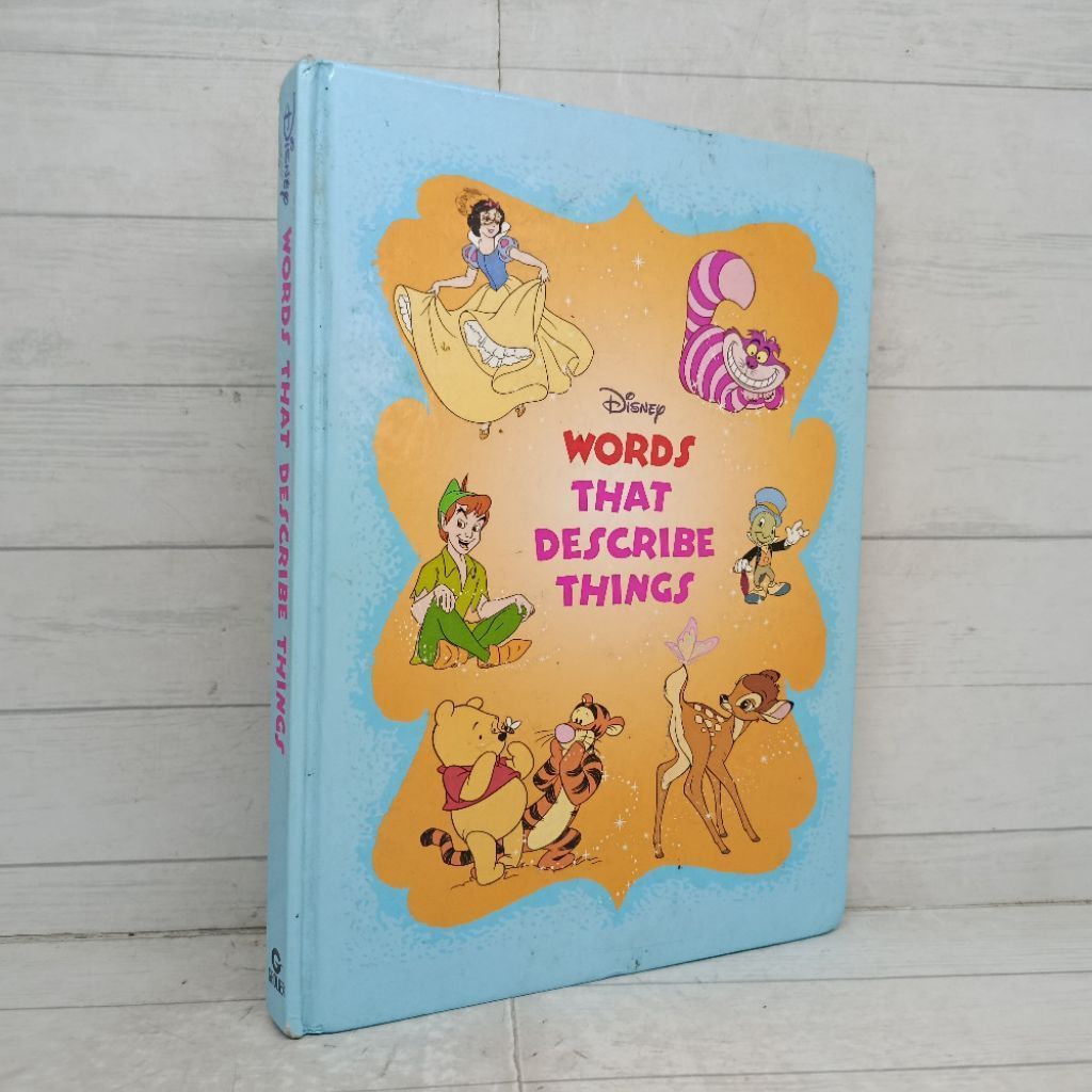 Buku Disney Words That Describe things HardCover Bahasa Inggris