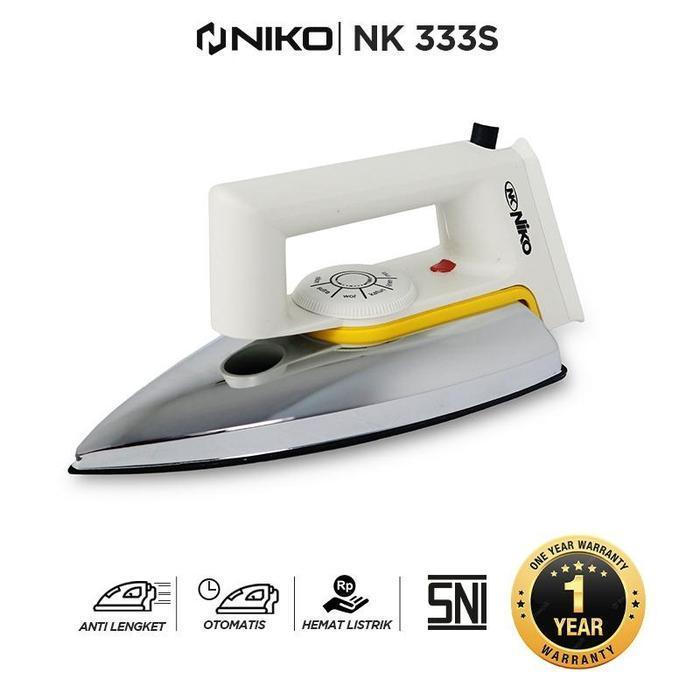 PROMO DISKON - NIKO SETRIKA LISTRIK NK-333 S SETRIKA NIKO NK 333S