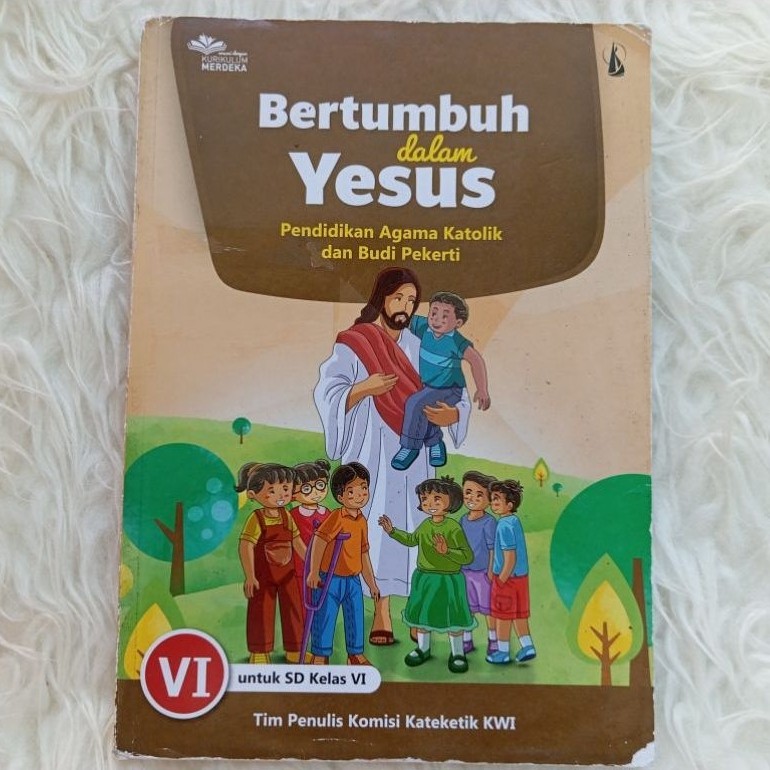 Preloved Buku Bertumbuh Dalam Yesus Kelas 6