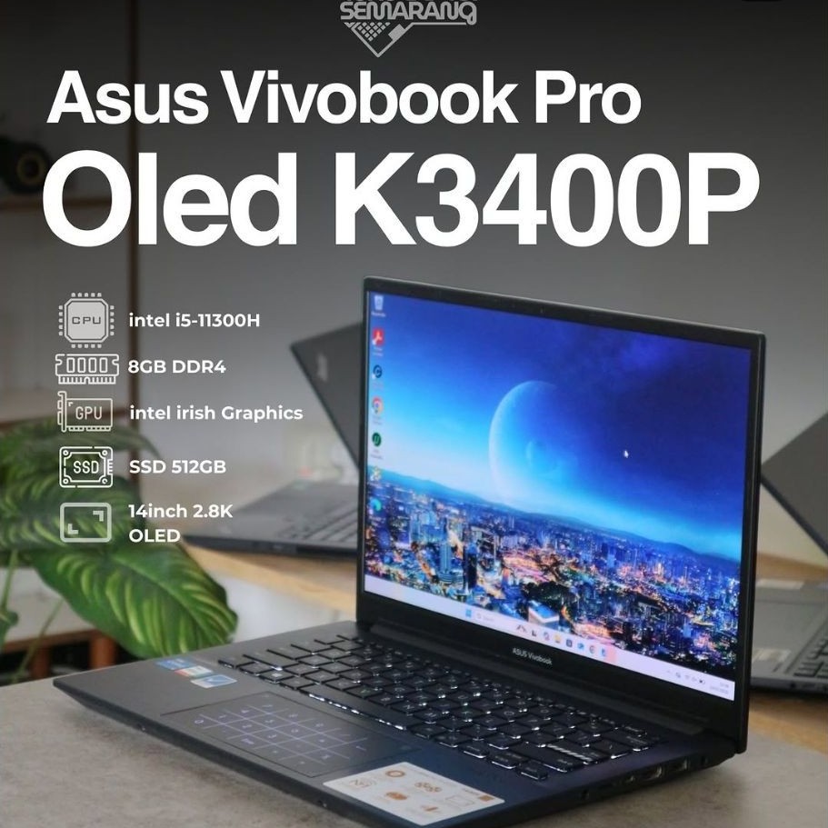 Laptop Asus Vivobook Pro OLED i5 gen 11H