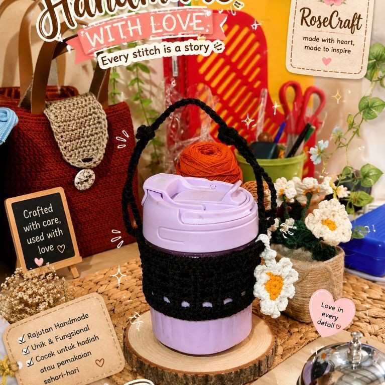 Custom Rajut Cup Holder
