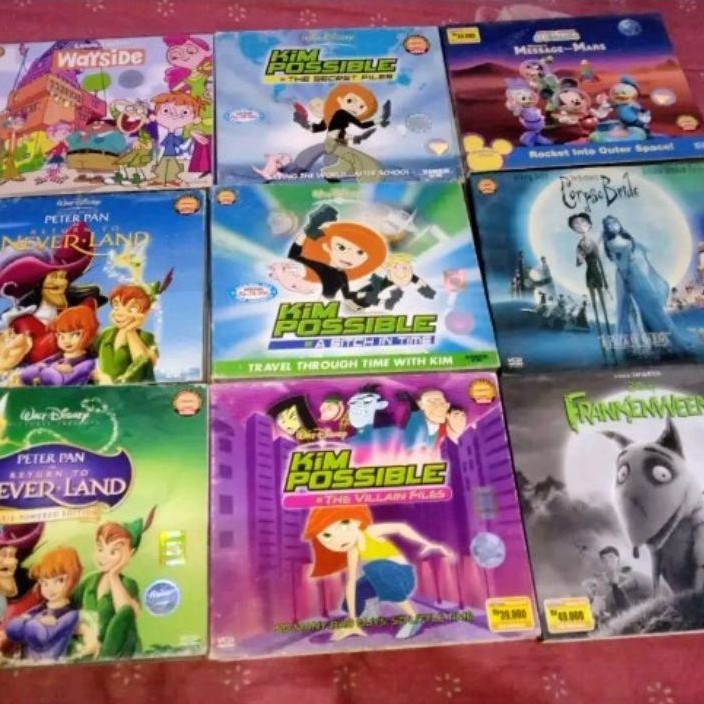 kaset 9pc VCD Disney