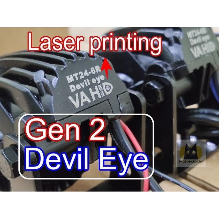 Vahid Mt24 Gen 2 Original Foglamp Cut Off  De Projektor Lampu Tembak 10 Watt Original Dan Terpercaya