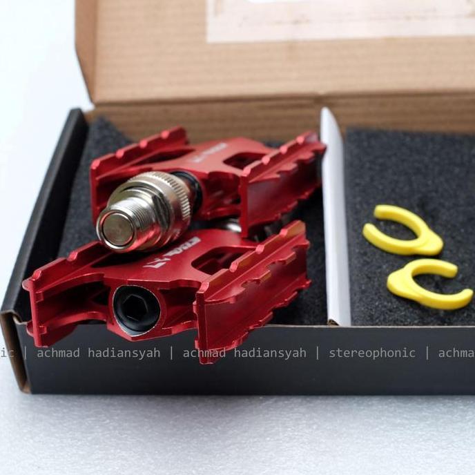 Promo Pedal RAZE QR Pedal RAZE Quick Release sealed bearing Pedal QR Bearing Diskon