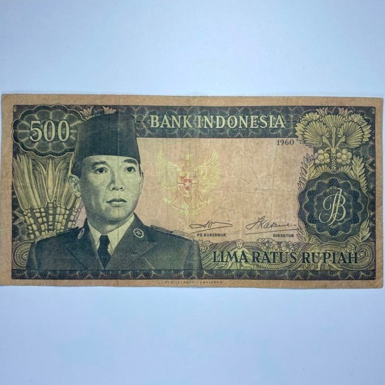 Uang 500 Soekarno Cukup Langka Seri Replacemen