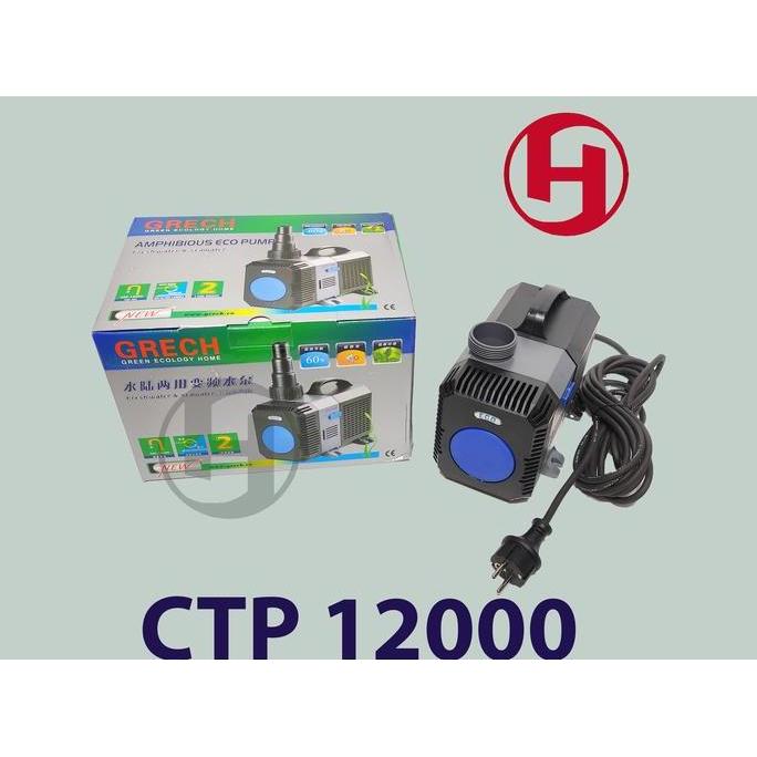 NEW AMPHIBIOUS PUMP SUNSUN/GRECH CTP 12000 POMPA KOLAM IKAN CTP 12000